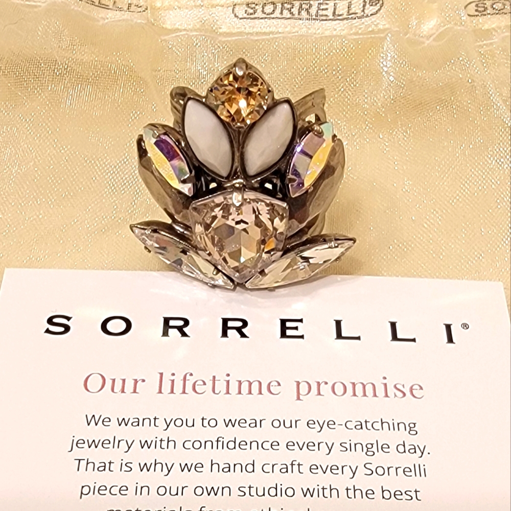 Sorrelli Crystal Cocktail Ring